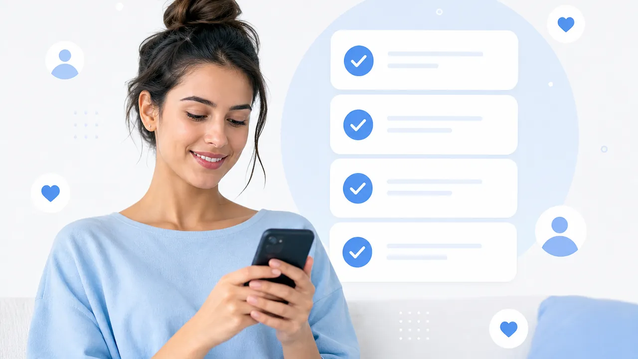 Checklist visual para crescer no Instagram com segurança e consistência