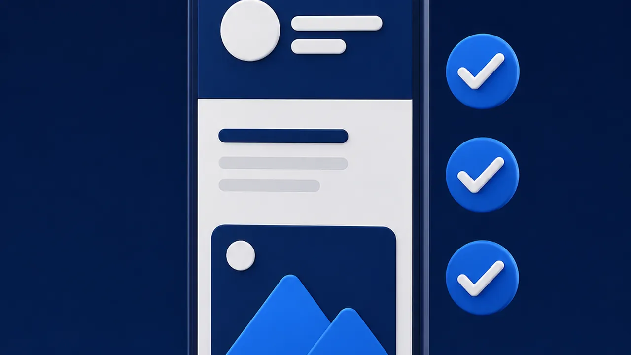 Checklist visual de SEO para perfil do Instagram com nome bio e conteúdo