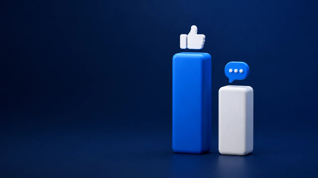 Comparativo visual de alcance e engajamento entre Instagram e Facebook para negócios